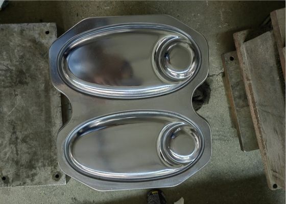 Van het Dinerplaten van de restaurantmelamine de Compressievorm 5 Duim - hoge Precisie