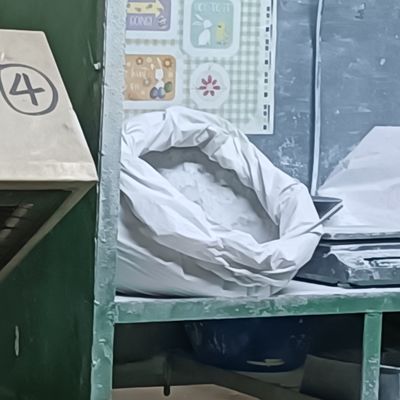 Witte Crystal Melamine Glazing Powder Chemical-Rang voor Imitatieporselein