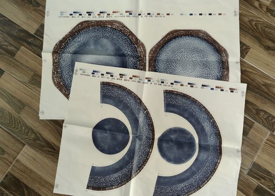 38-45g/M2 het Document van het melamineoverdrukplaatje voor Beschikbare de Steekproef van het Melaminevaatwerk