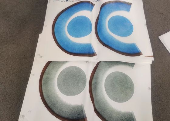 GF melamine Met een laag bedekt Document het Document van de de Melaminedruk van de Hitteisolatie