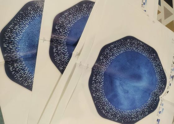 Vrij het Overdrukplaatjedocument 820*555mm 635*500mm van de Steekproefmelamine voor Druk