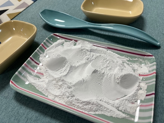 Wit van de het Vaatwerkmelamine van de Melamine Grondstof de Verglazingspoeder