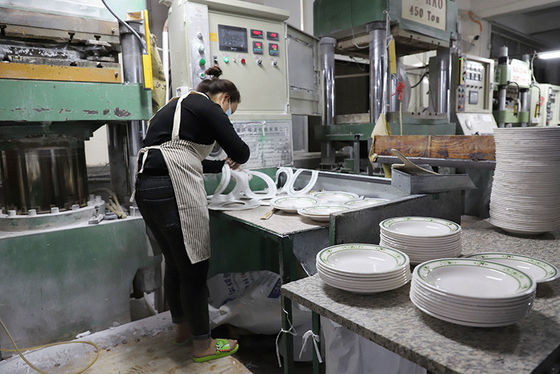 Het niet Giftige van de de Melamineverglazing van 100% Witte Poeder 10Kg/Bag voor Melaminevaatwerk