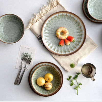 Partij borden en schalen 12pc Melamine eetgerei set Iso