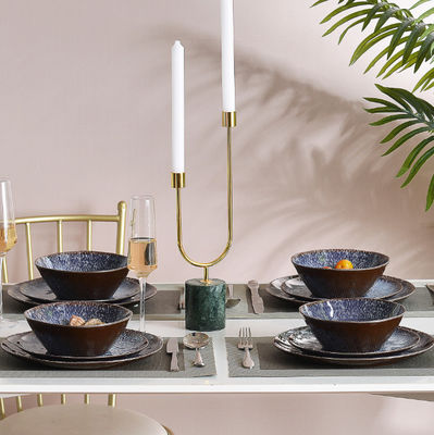 Melamine tafelgerei met 12 stukken