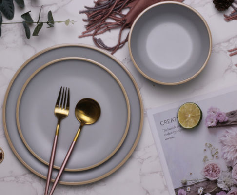 Camping Melamine Diner Platen En Schalen 12 stuks