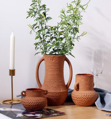 Grote mond keramische hoge vloer vaas dankzeggingsdag cadeau