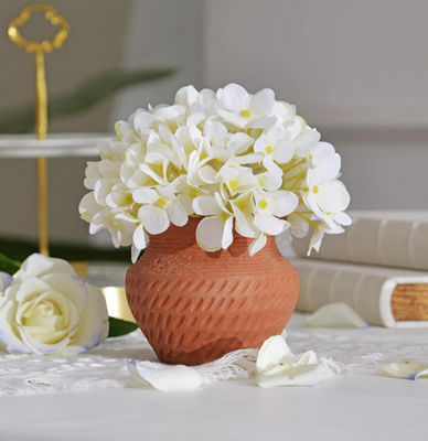 Geen microgolven veilig rustieke keramische vaas loodvrij