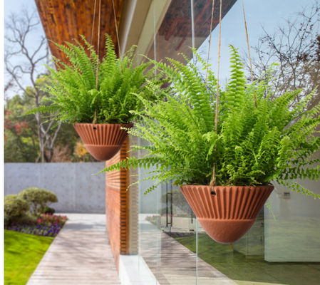 Hangende rustieke aardewerk vazen breukbestendig