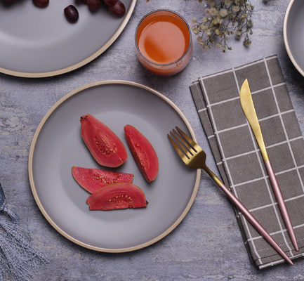 Warmtebestendige melamine diner plaat set Gufaith 12 stuks