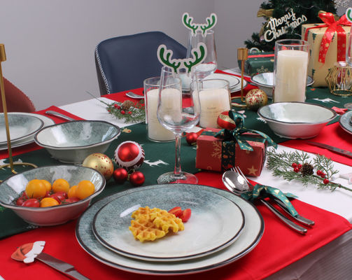 Materiaal Witte melamine platen set vaatwasser veilig voor hotels