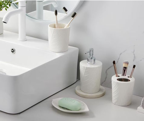 Loodvrije keramische tandenborstelhouders Badkamer accessoires Set 4pcs