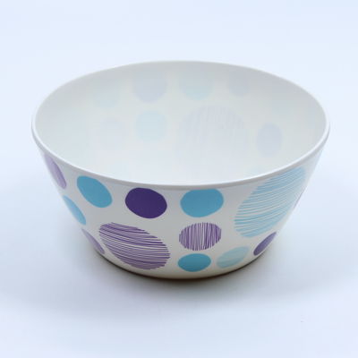 FDA Blauwe melamine eetgerei met mengkom