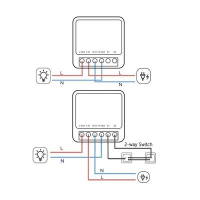 16A Multi Light Switch Panel 110v APP-besturing