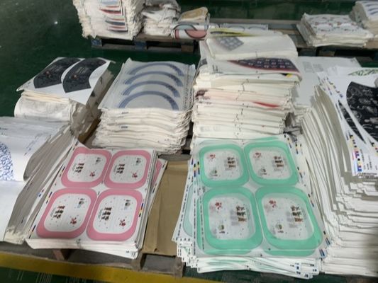 100% dik aangepast hars melamine decal papier voor melamine eetgerei