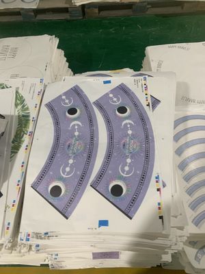 100% dik aangepast hars melamine decal papier voor melamine eetgerei