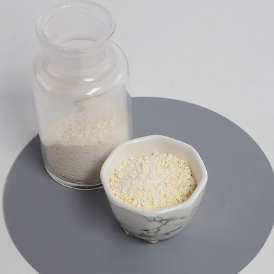 SHUANGYAN Asgehalte 003 procent Melamiengranula Moleculaire formule C3H6N6 Geschikt materiaal voor chemische industriële productie