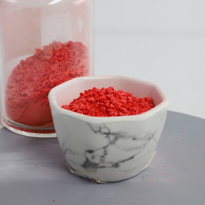 Vormdruk 80 tot 140 MPa, melaminekorrels die een sublimatietemperatuur van 300 graden Celsius en een dichtheid van 1,573 g/cm3 bieden voor materiaal