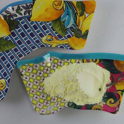 Dampdruk 0001 MmHg Bij 25 °C Melamine Grondstof 100 Procent Melamine Gebruikt Voor Fabricage Van Laminaten En Coatings