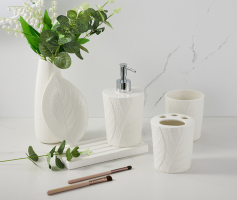 4 stuks witte keramische tandenborstelhouder loodvrij